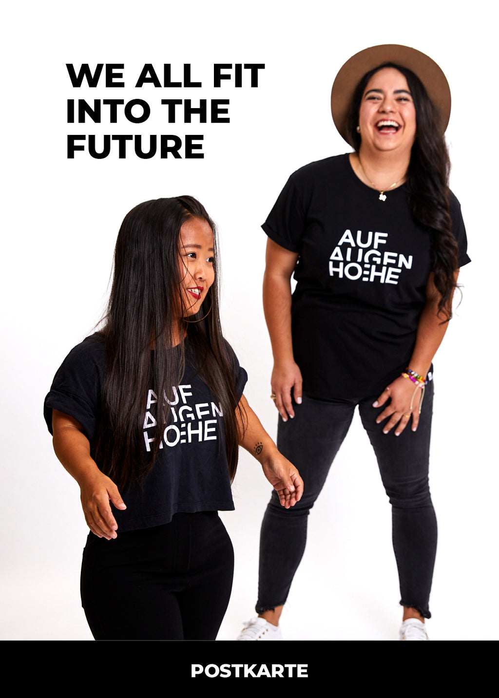 WE ALL FIT INTO THE FUTURE